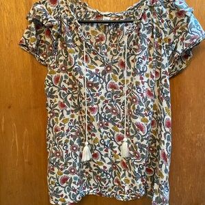 Old Navy Floral Print Women's Top